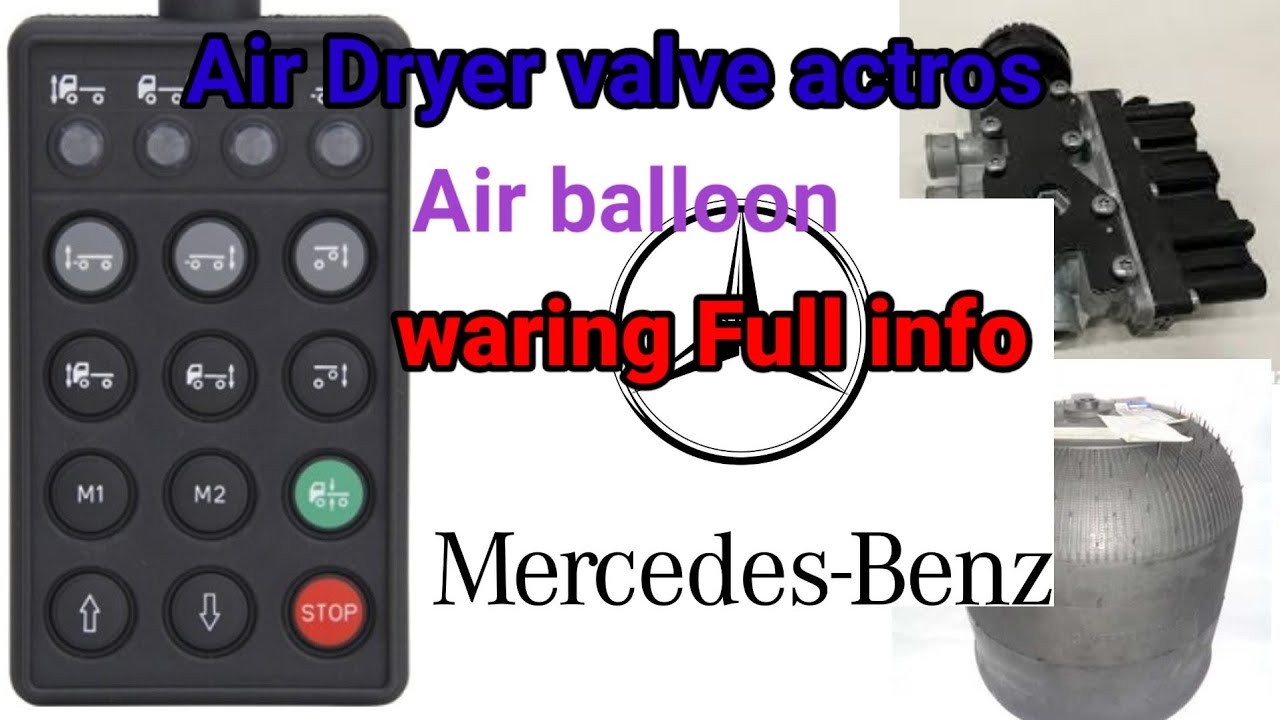 GM HM FM Mercedes-Benz Actors solenoid VolveDervenAxle level control Waring Inform Hindi Urdu