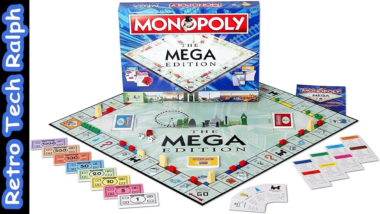 Распаковка Мега Монополии