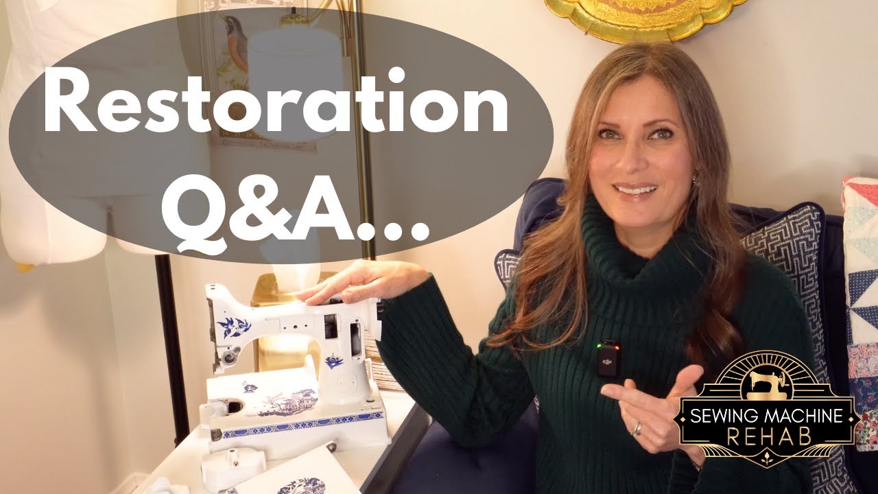 Sewing Machine Restoration and Painting Information: How does it work? What does it cost?