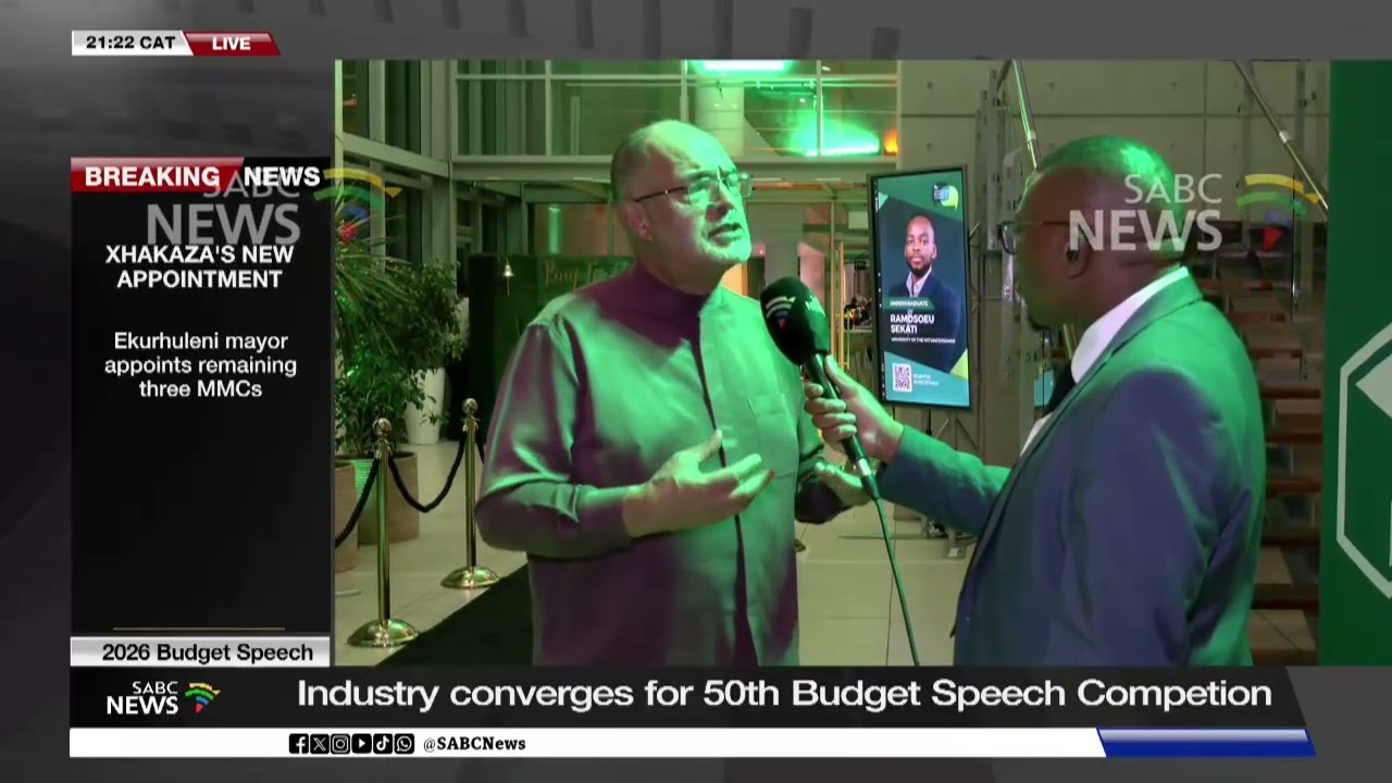 2026 Budget Speech | In conversation with SARS Commissioner, Edward Kieswetter
