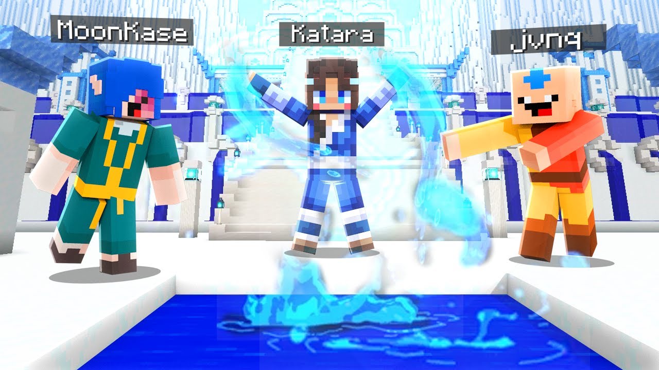 VISITAMOS O MUNDO SECRETO DA TRIBO DA ÁGUA | MINECRAFT AVATAR #2