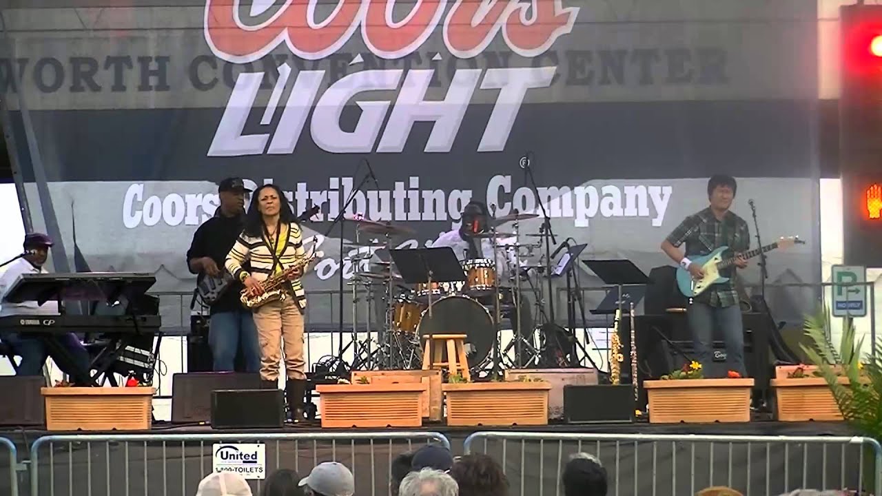 Joyce Spencer & Expressions at The Ft Worth Main Street Music Festival