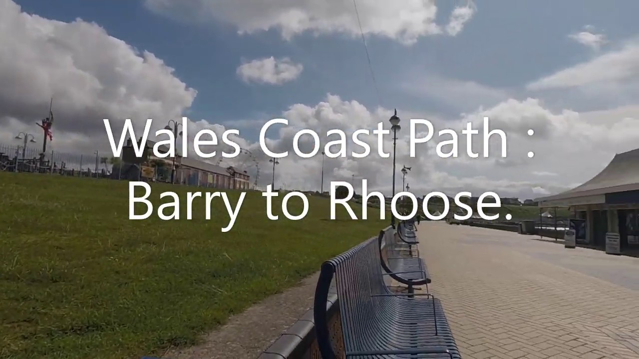 Walking the Wales Coast Path Barry Island to Rhoose