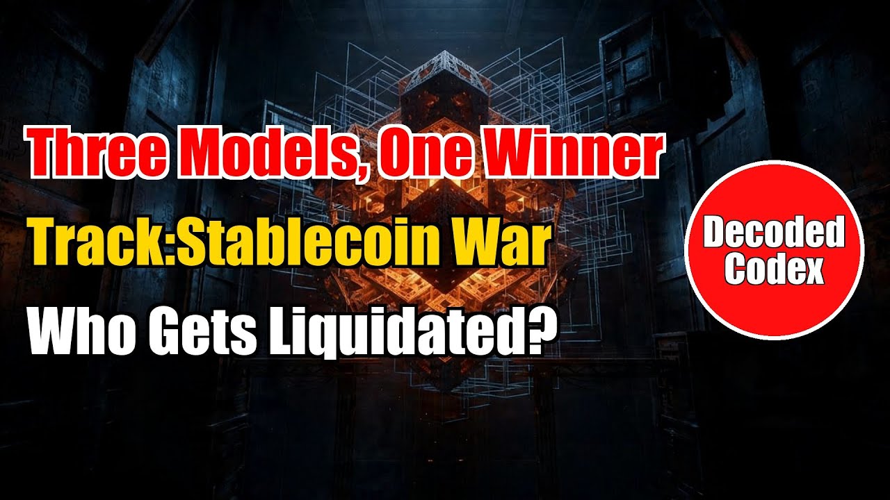 Decoded Codex &middot; Track (7): Three Stablecoin Models | Which One Will Survive? | The Hidden Tradeoffs