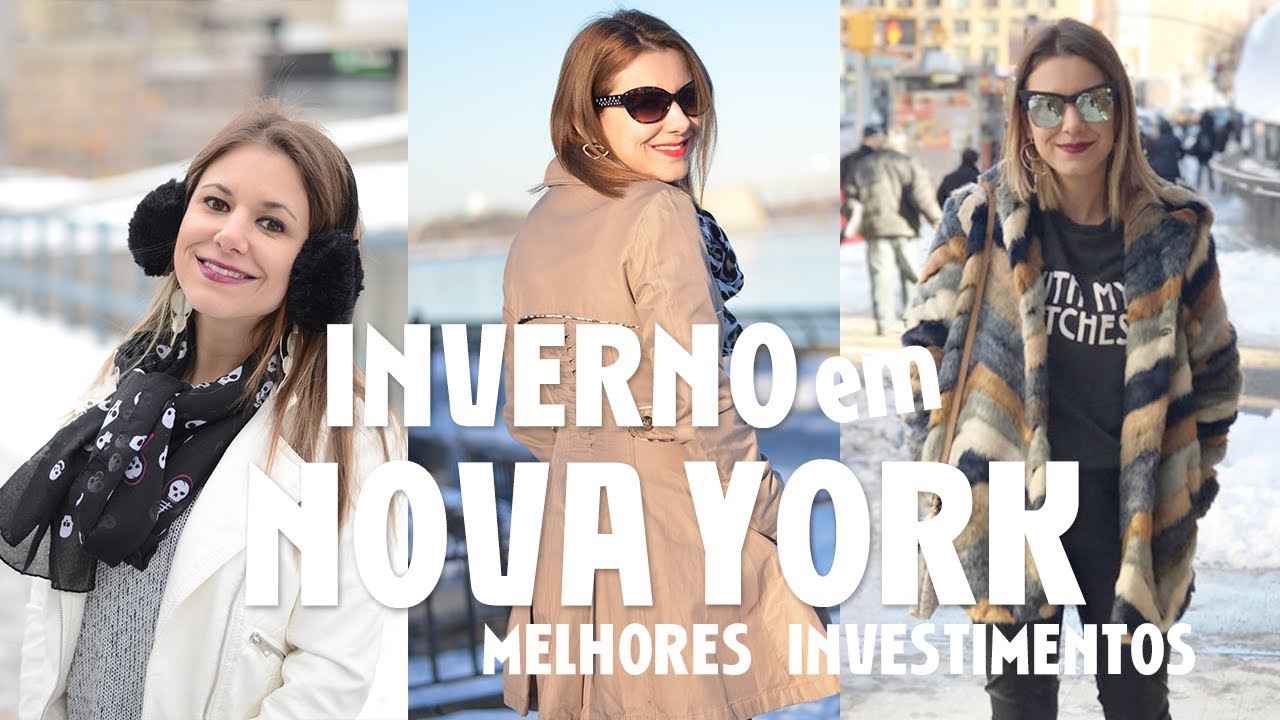 Inverno em Nova York: minhas melhores roupas e acessórios