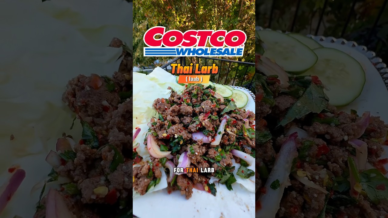 COSTCO RECIPE! THAI LARB (laab) #costco #thaifood #recipe