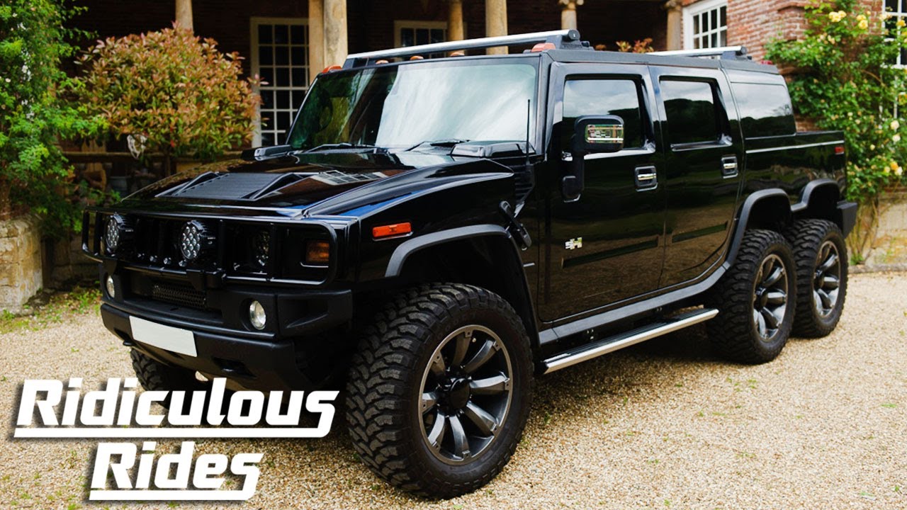 One Of A Kind 6 Wheeled Hummer SUVT | RIDICULOUS RIDES