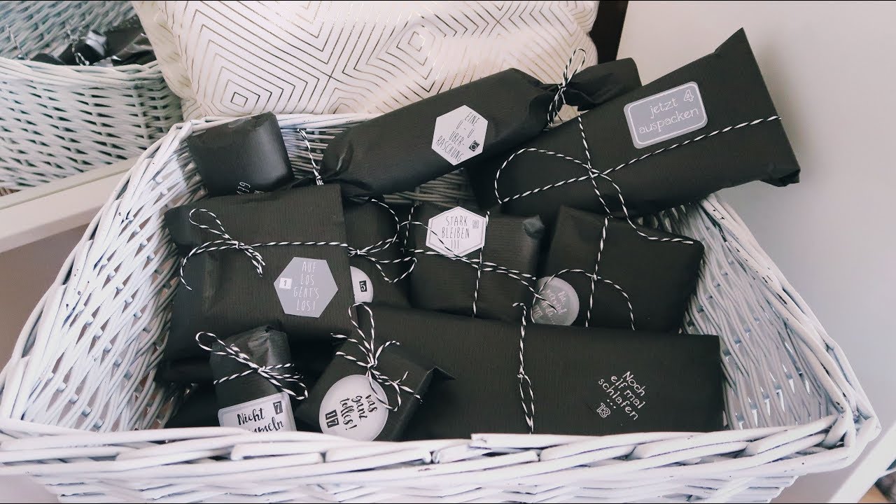 DIY ADVENTSKALENDER FÜR MÄNNER + GÜNSTIGE GESCHENKIDEEN. SCHNELL & EINFACH