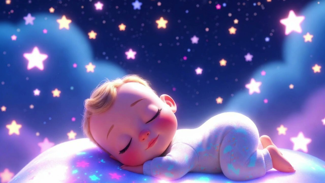 Moonlit Calm Lullaby ♡ Gentle Whisper Song & Moonlight Hugs for Sweet Baby Sleep