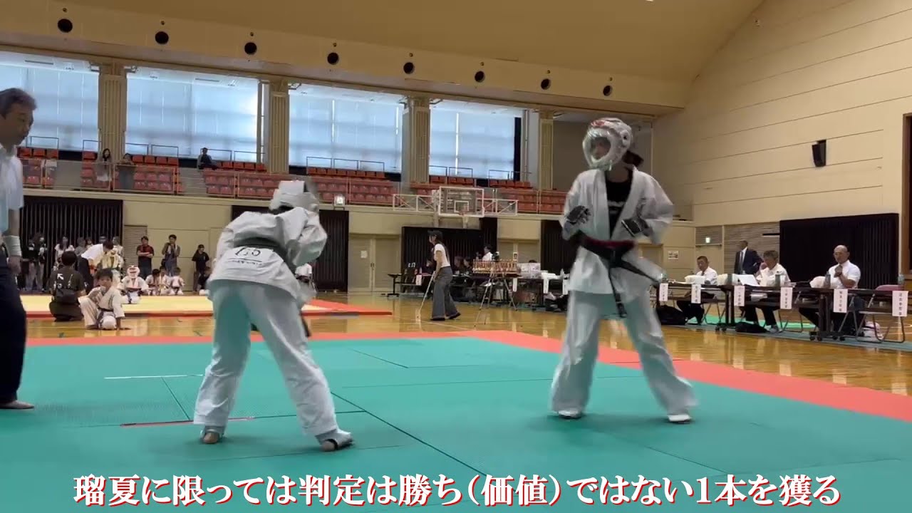 捌選手権 瑠夏１回戦