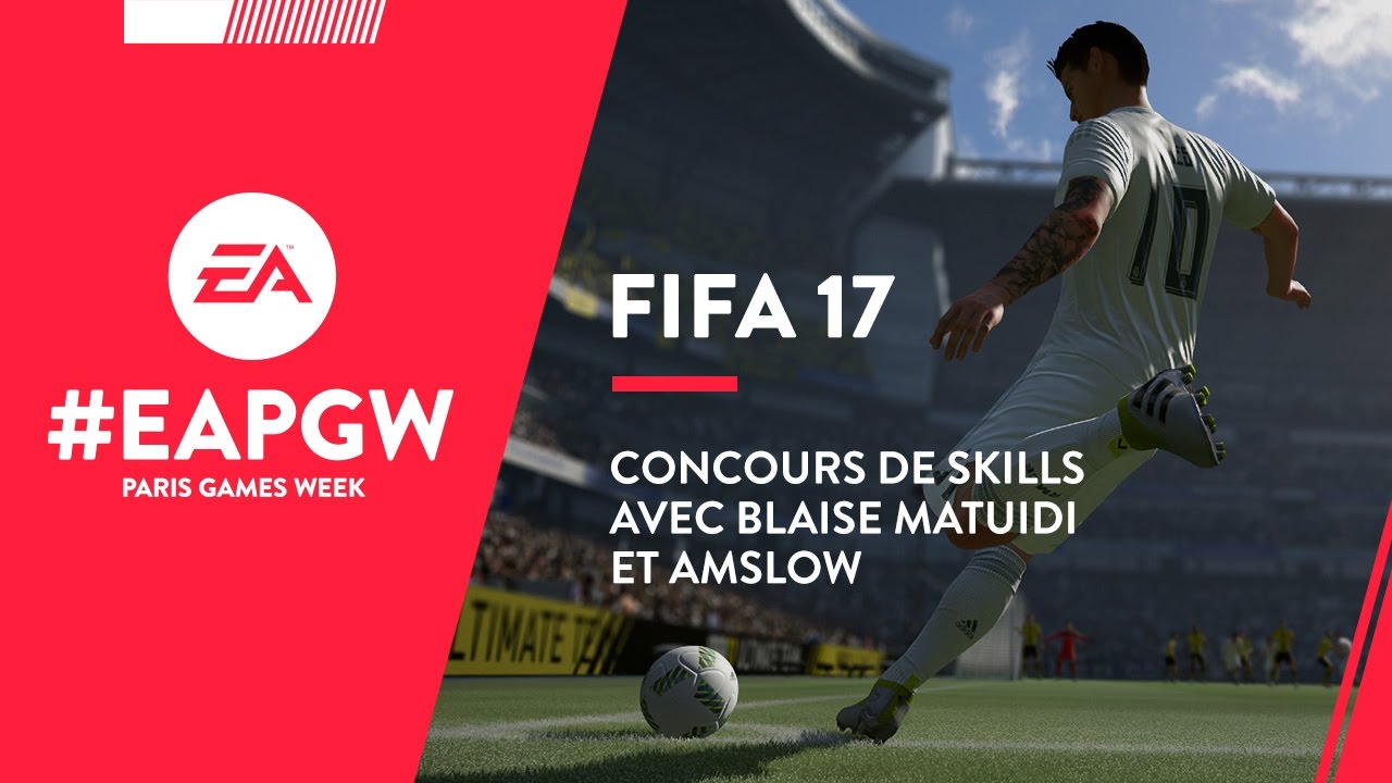 Concours de Skills sur FIFA 17 avec Blaise Matuidi et Amslow