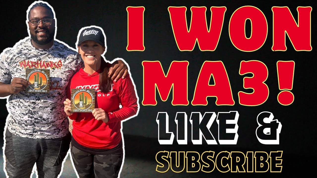 I WON MY FIRST MA3 DISC GOLF TOURNAMENT AS A BEGINNER