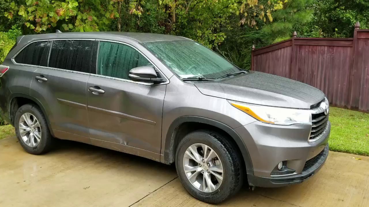 2015 TOYOTA HIGHLANDER PART 1 | RF DOOR REPLACEMENT