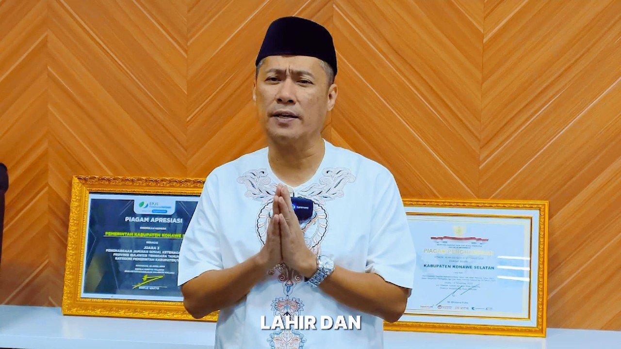 Sekda Konsel : Selamat Hari Raya Idul Fitri 1447 H