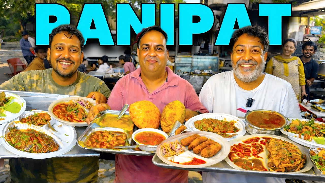 Panipat Food Tour | Milap Poori and Sonu Chaap | Best Food in Panipat | Street Food India | Food