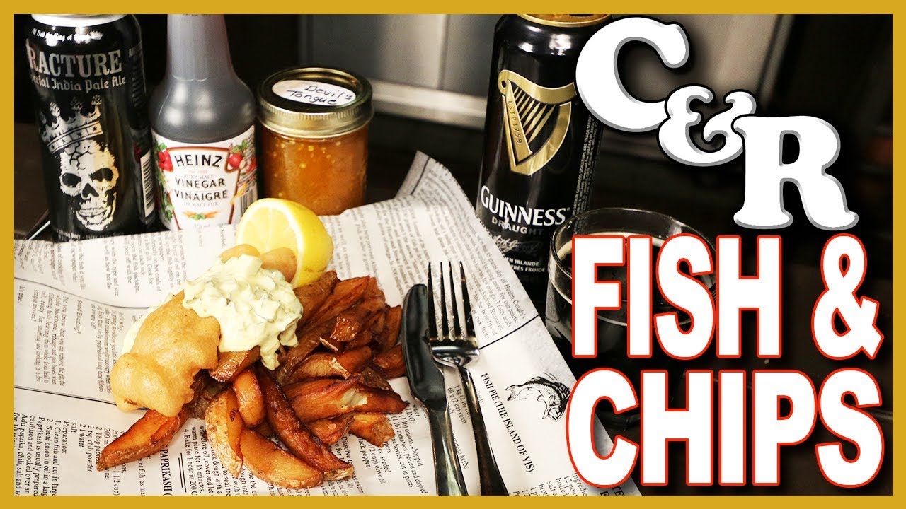 Traditional Fish & Chips Recipe 🐟  🍟 - Cook & Review Ep #55