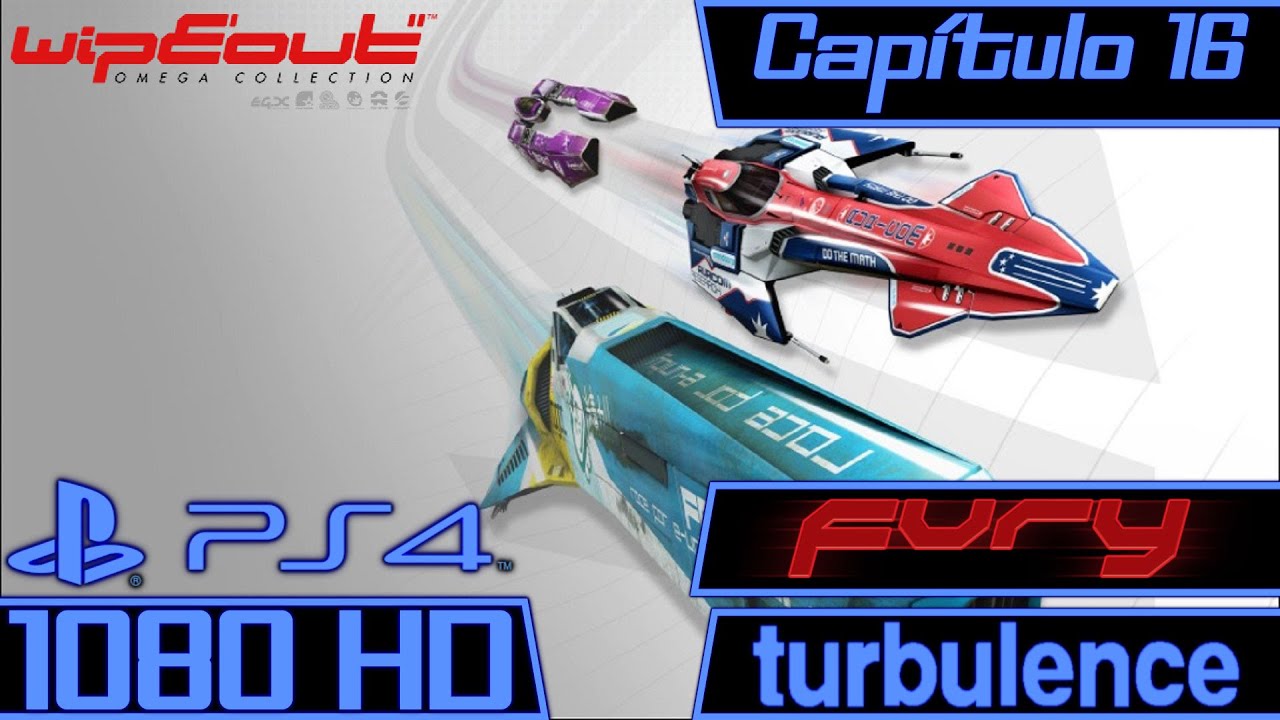 Wipeout Omega Colección (PS4) - Capítulo 16 [Campaña Fury] Turbulence