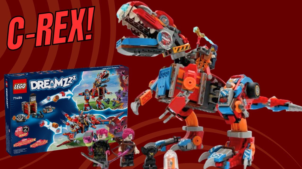 LEGO Dreamzzz 71484: Cooper's Robot Dinosaur C-Rex EARLY REVIEW