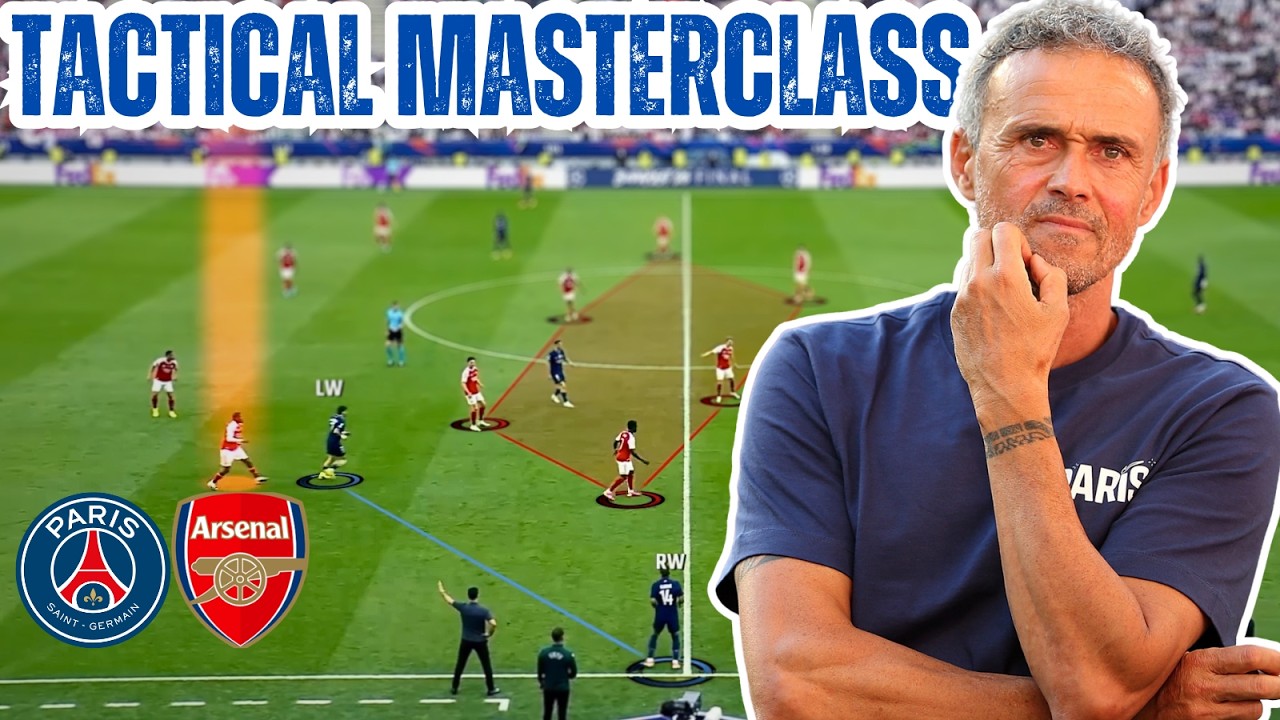 PSG vs Arsenal | Structure vs Chaos | UEFA Champions League Final Tactical Analysis