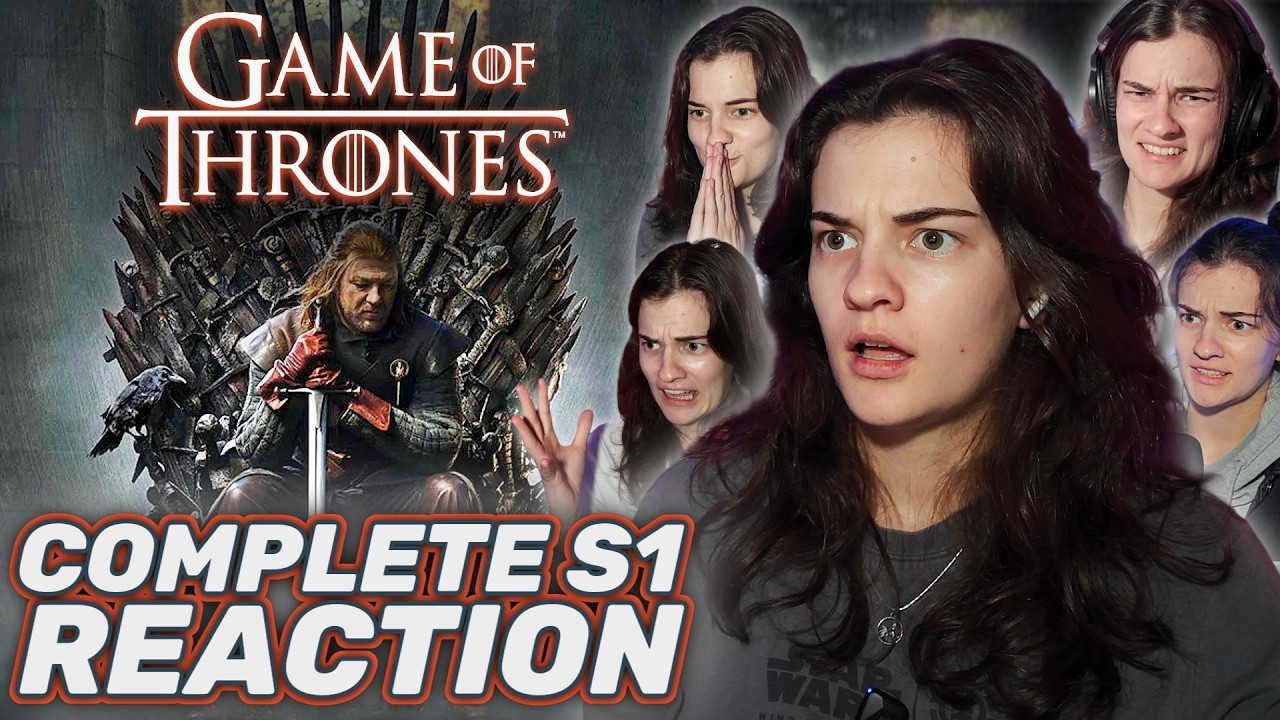 My Entire Reaction To Season 1 of Game of Thrones | First Time Watch |