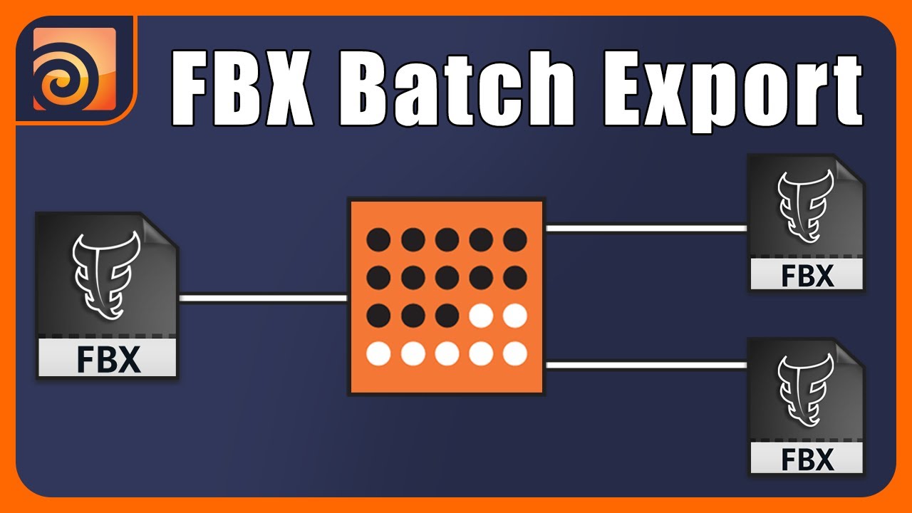 FBX Batch Export in Houdini with PDG