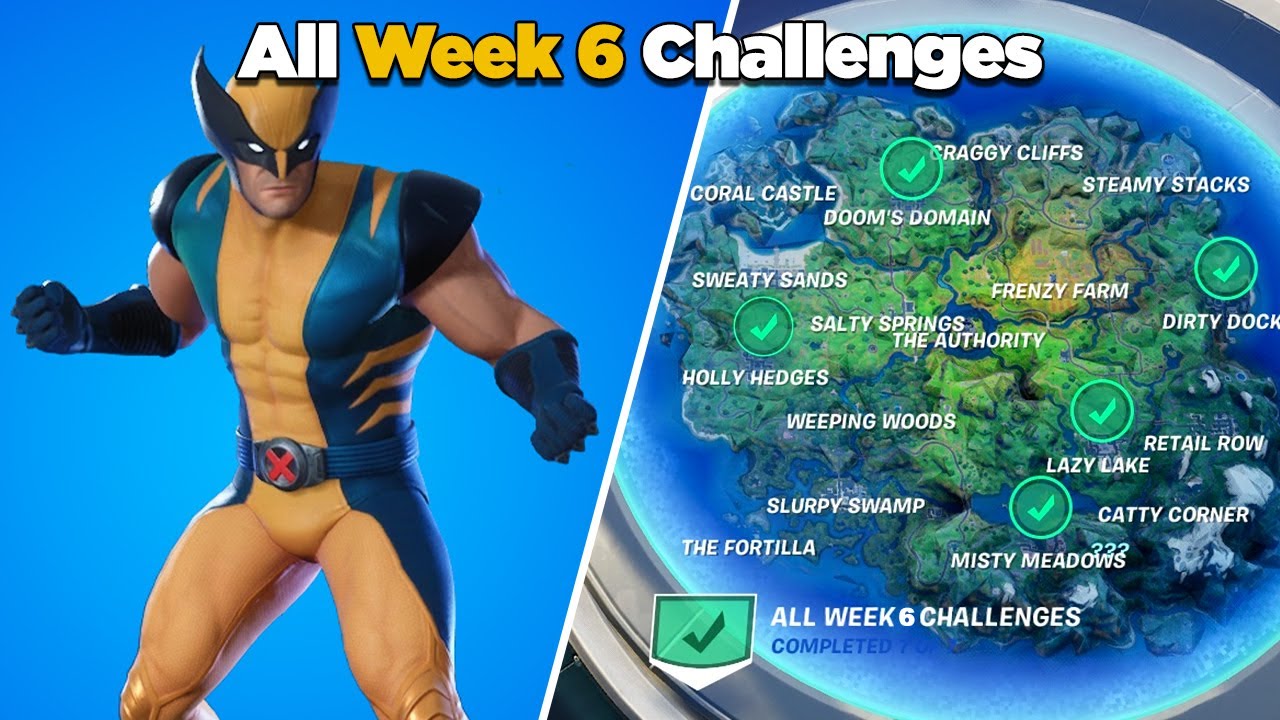 Fortnite All Week 6 Challenges Guide (Fortnite Chapter 2 Season 4)