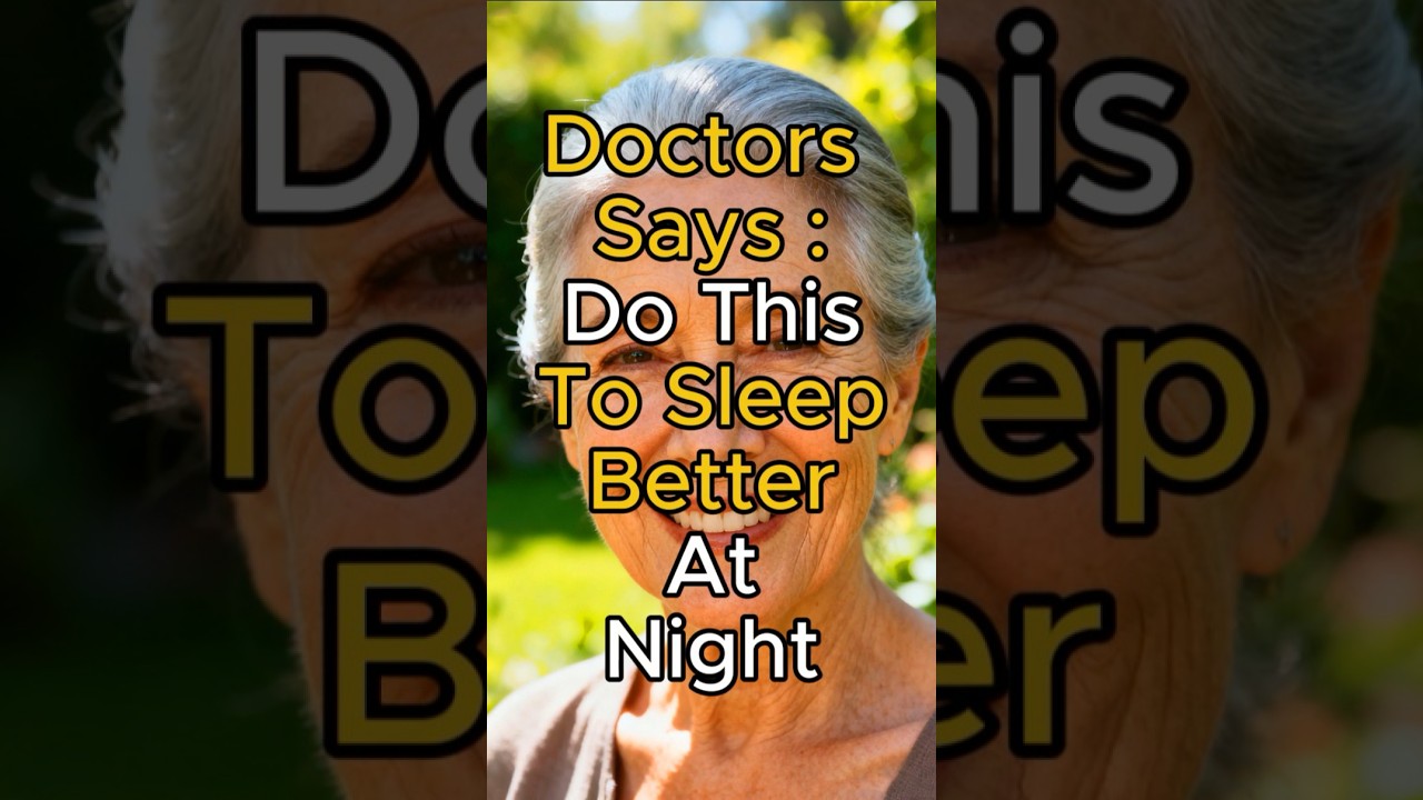 What Doctors Really Recommend for Better Sleep After 70