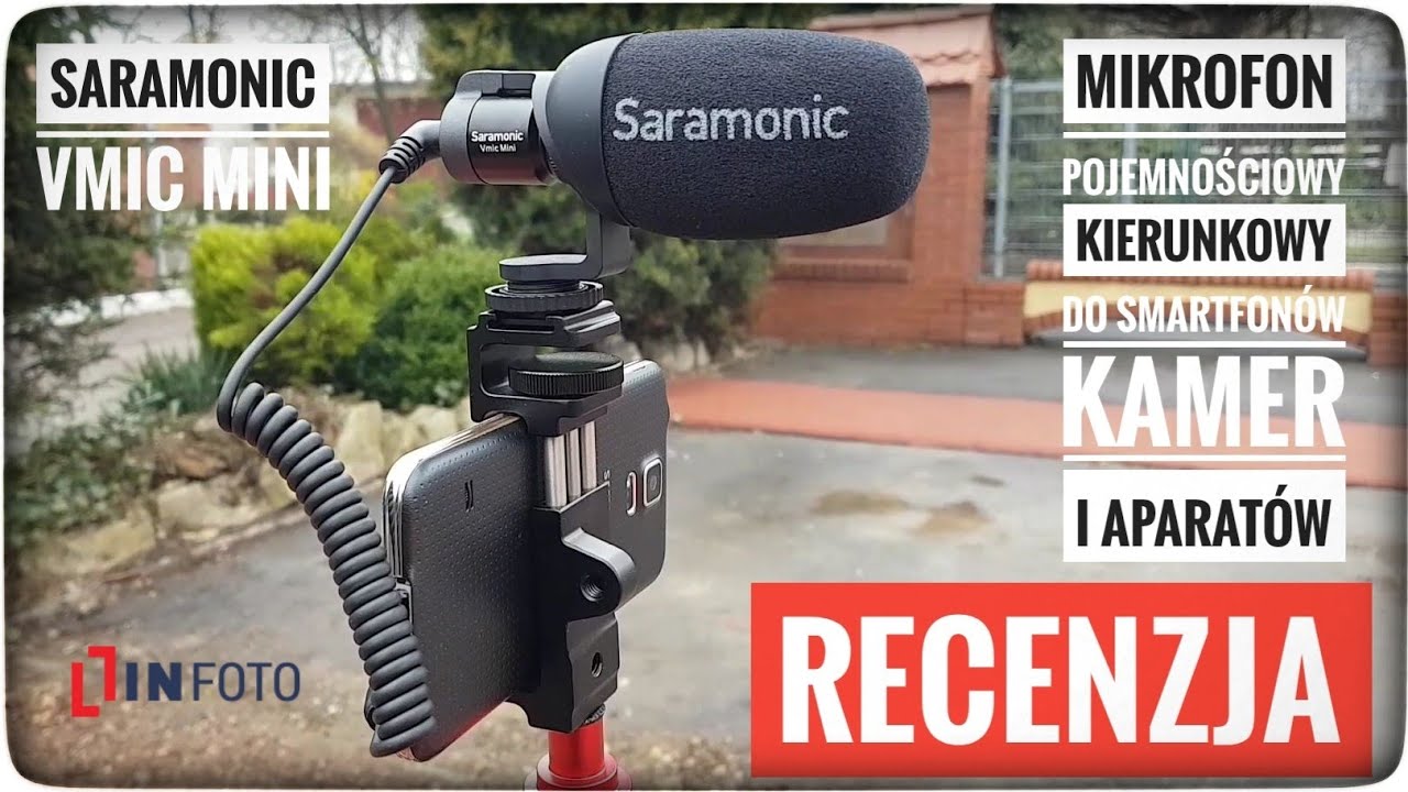 SARAMONIC Vmic Mini mikrofon do smartfonów kamer i aparatów RECENZJA | ForumWiedzy