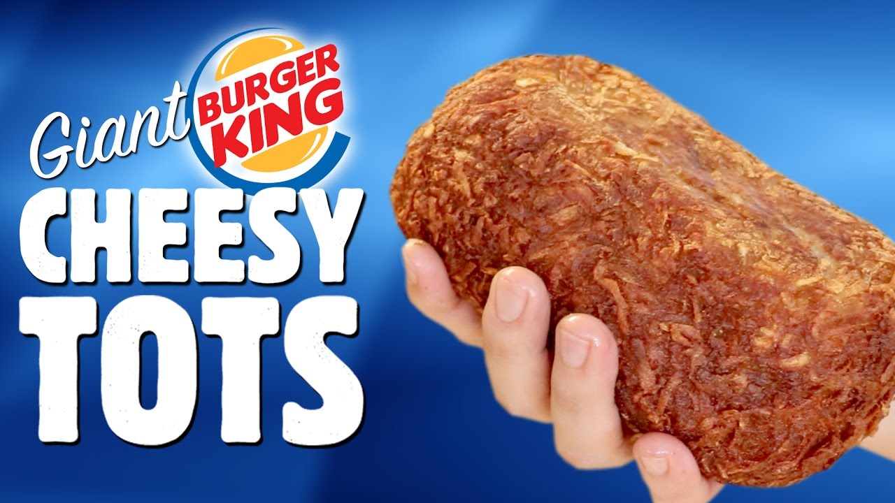 BK CHEESY TOTS RECIPE - Regular & Giant