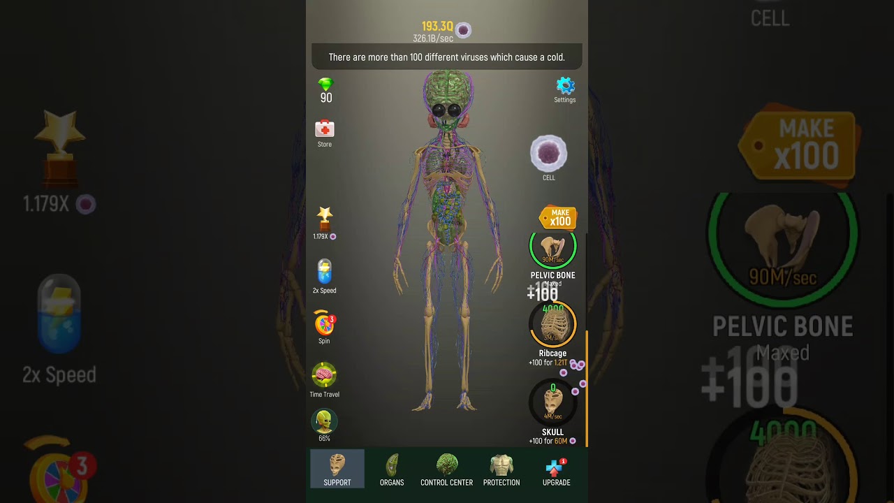 Idle human Alien