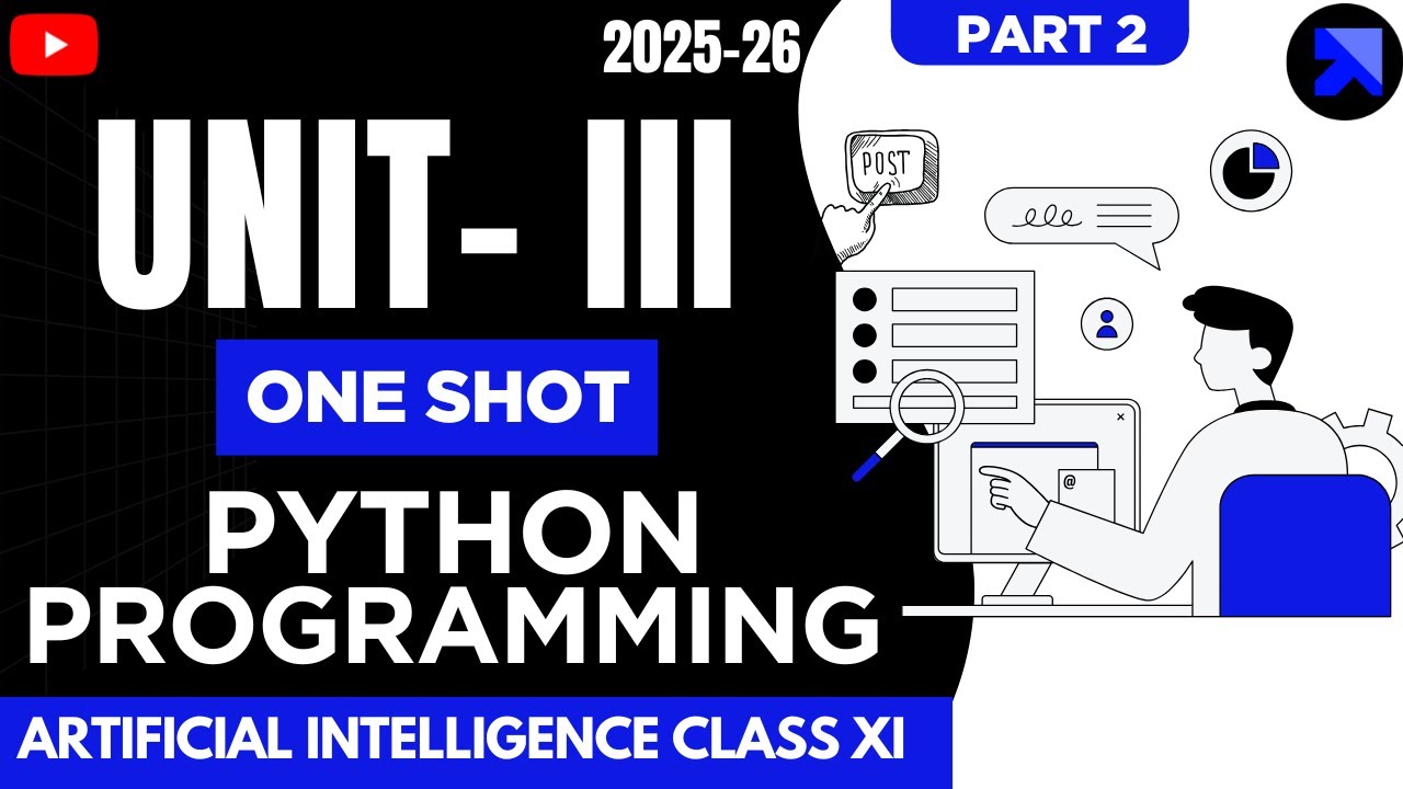 PART 2 UNIT 3 AI Class 11 | Python Programming | SBA | Hassan Suhail |#ai #class11 #computerscience