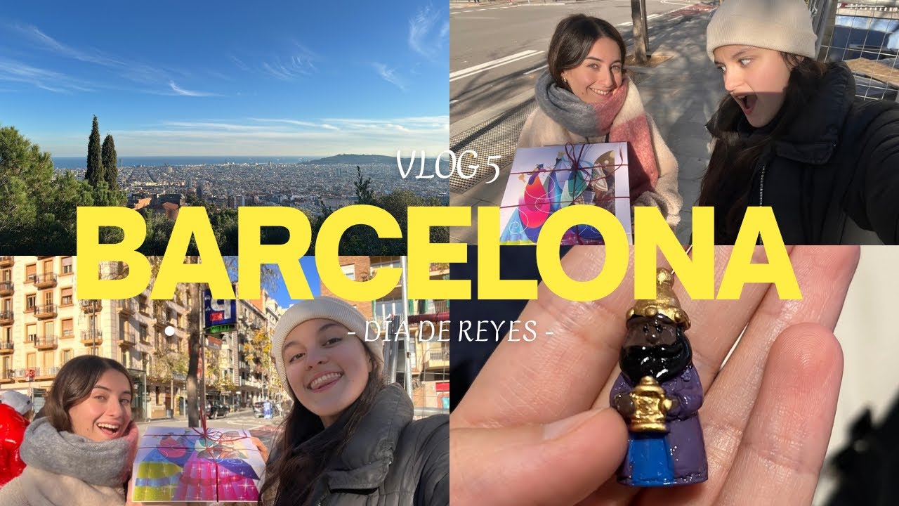 rosca de reyes, park güell y mal trago / vlog 5