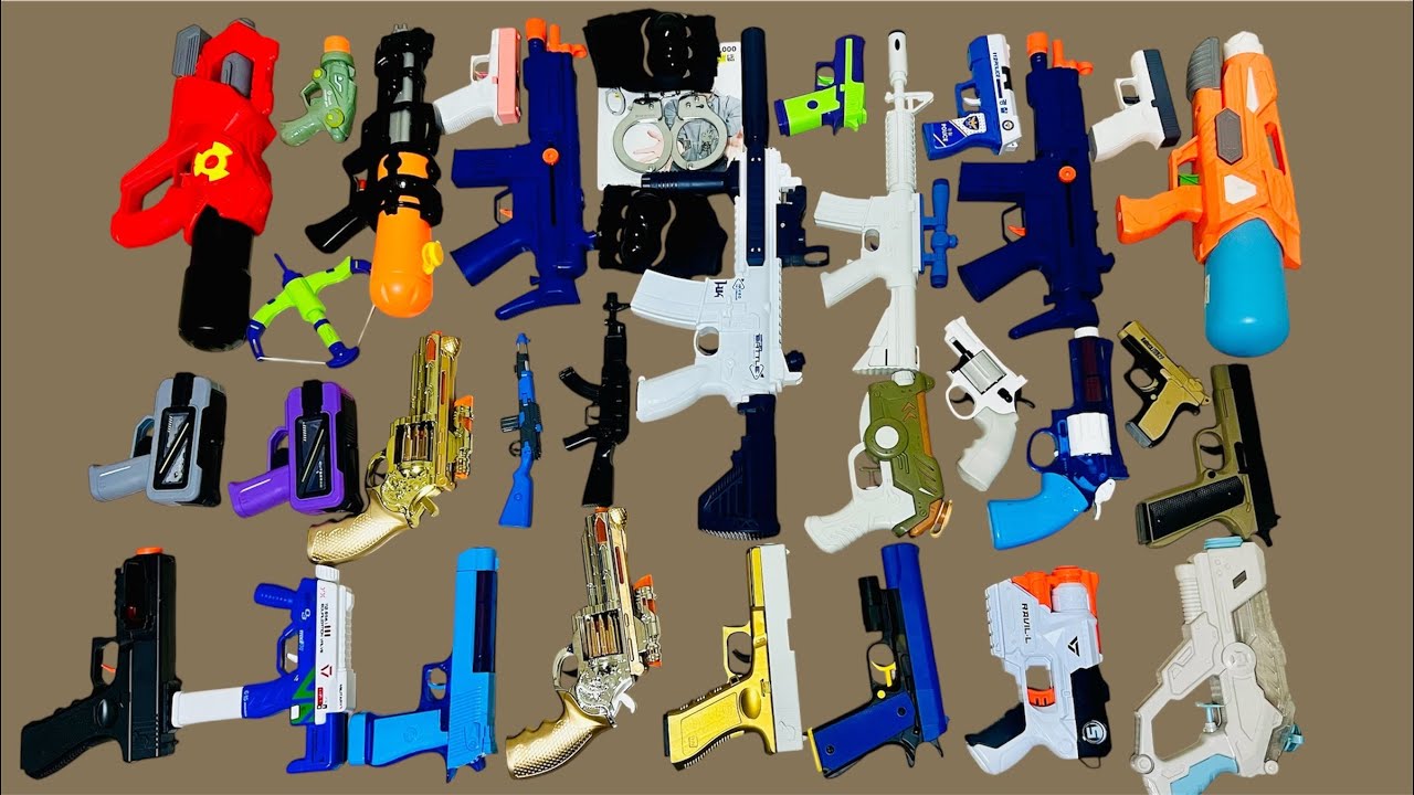 Unboxing Different Types of Nerf gun