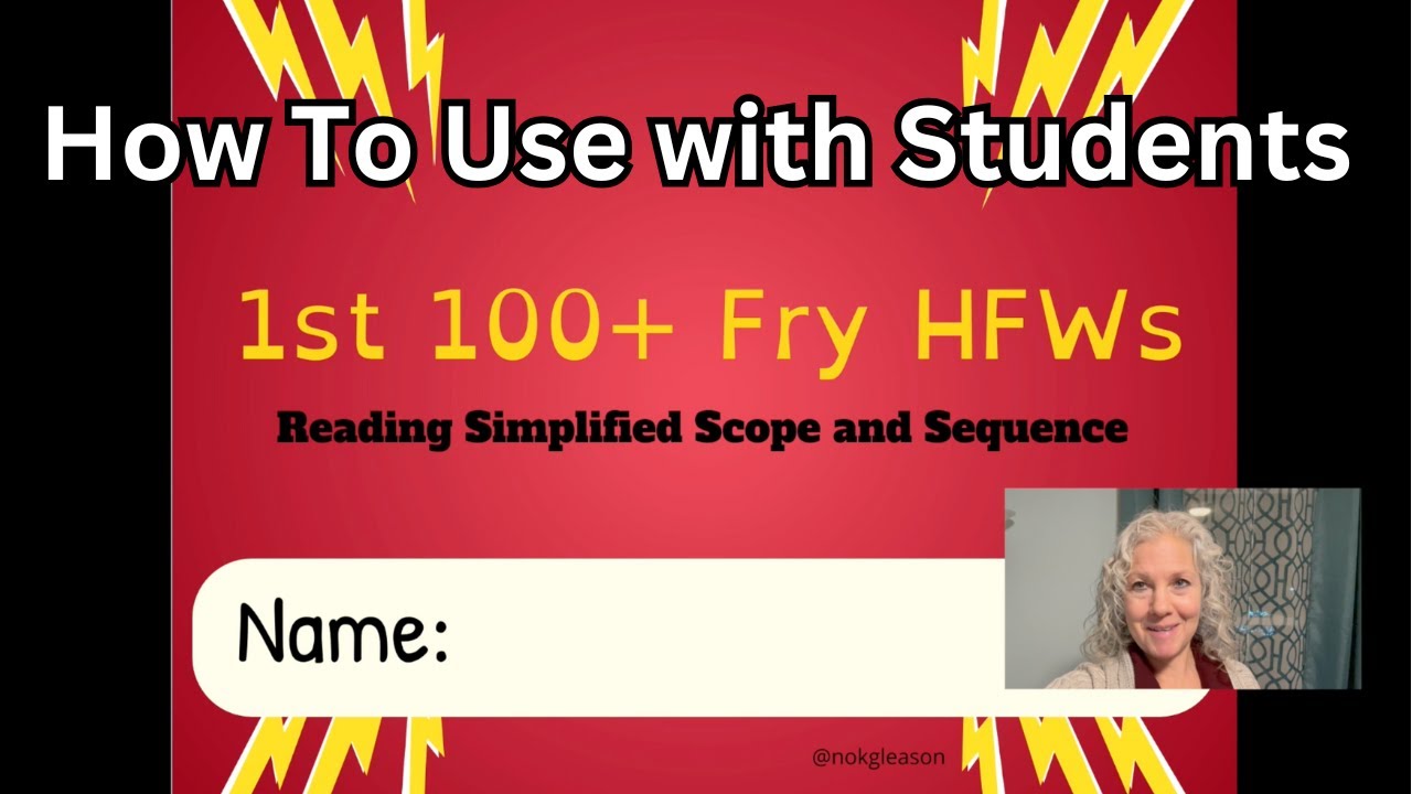 Using the High Frequency Digital Workbook in Book Creator