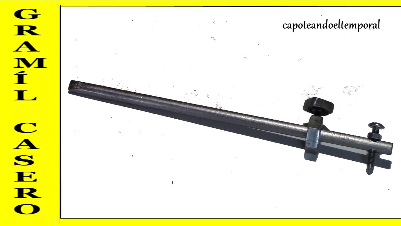 GRAMÍL METALICO CASERO (con chatarra)