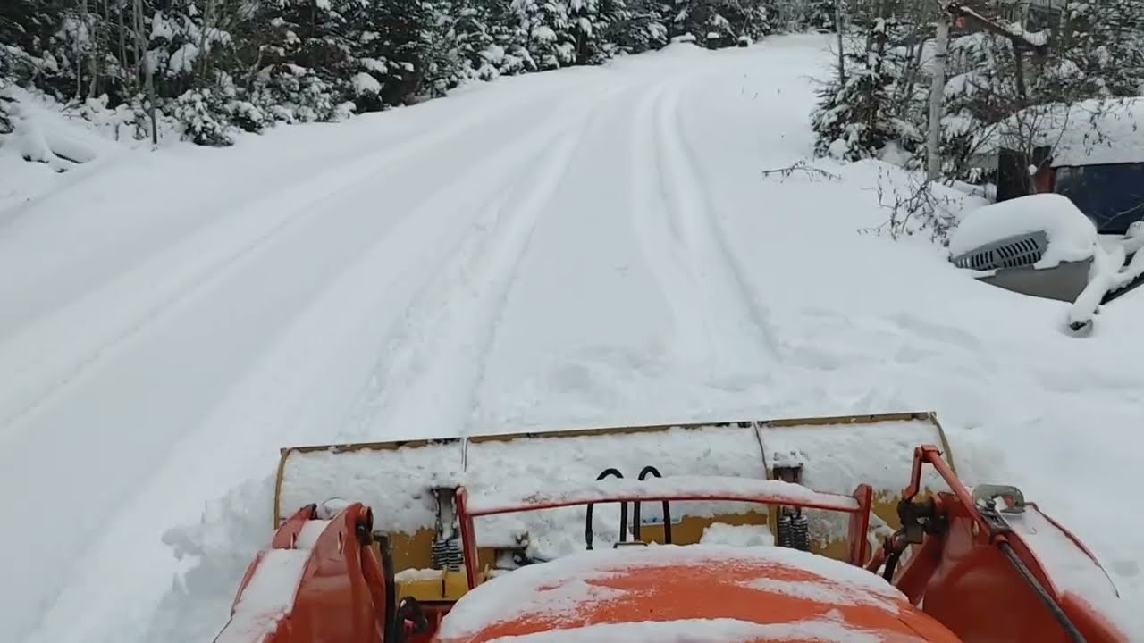 3rd round plowing before X-mas #4
