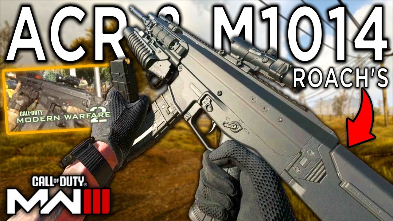 Roach's Custom ACR & M1014 from MW2 OG Takedown Mission - Modern Warfare 3 Multiplayer Gameplay