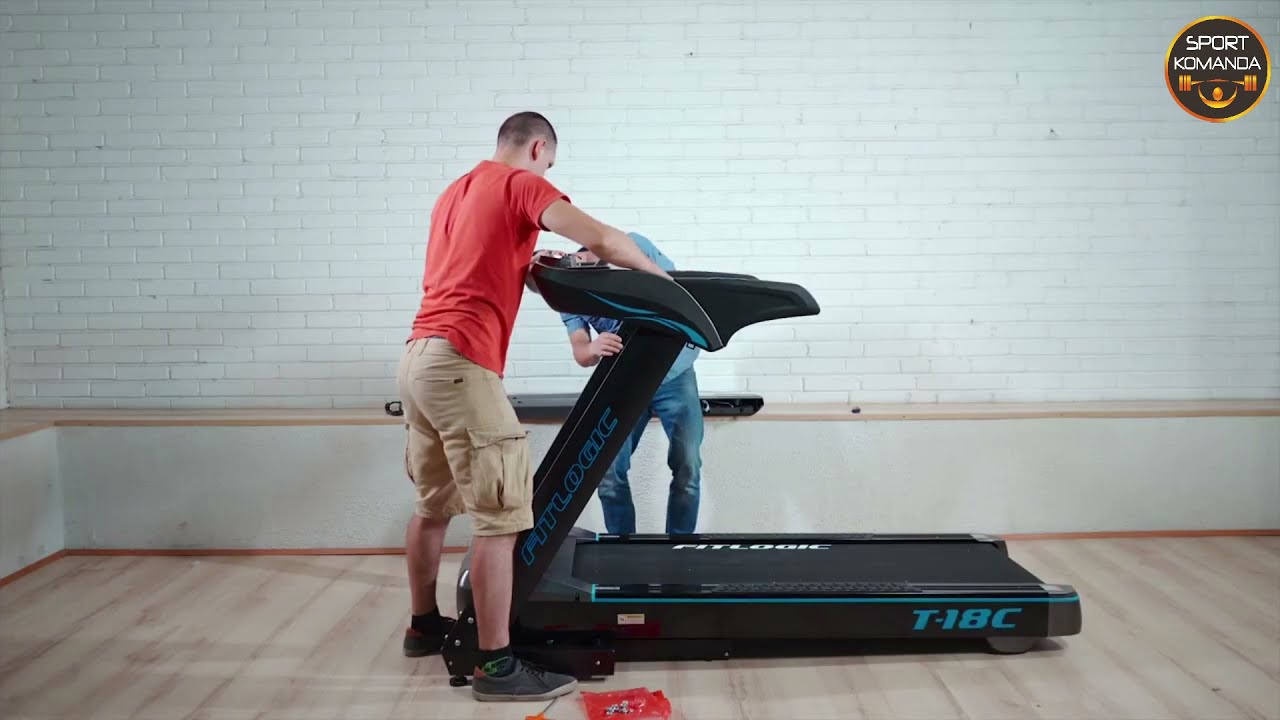 Как собрать беговую дорожку дома ✔ На примере беговая дорожка Fitlogic T18C