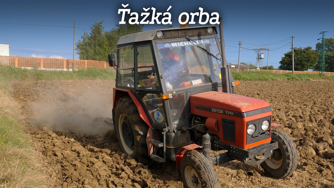 ŤAŽKÁ Orba Zetor 7711 Real Sound | Biskupová