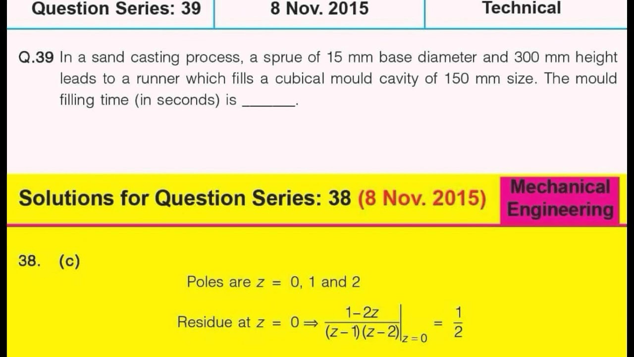 ISRO EXAM MECHANICAL QUESTIONS PAPER WITH SOLUTION NEW PATTERN SOME QUESTIONS ASK QUICK REVIEWS..