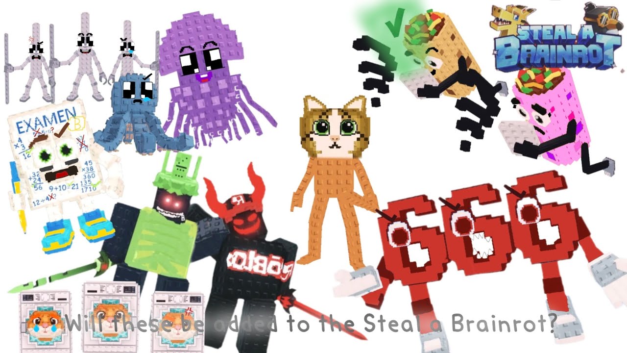 Will these be added to the Steal a Brainrot? Part 3