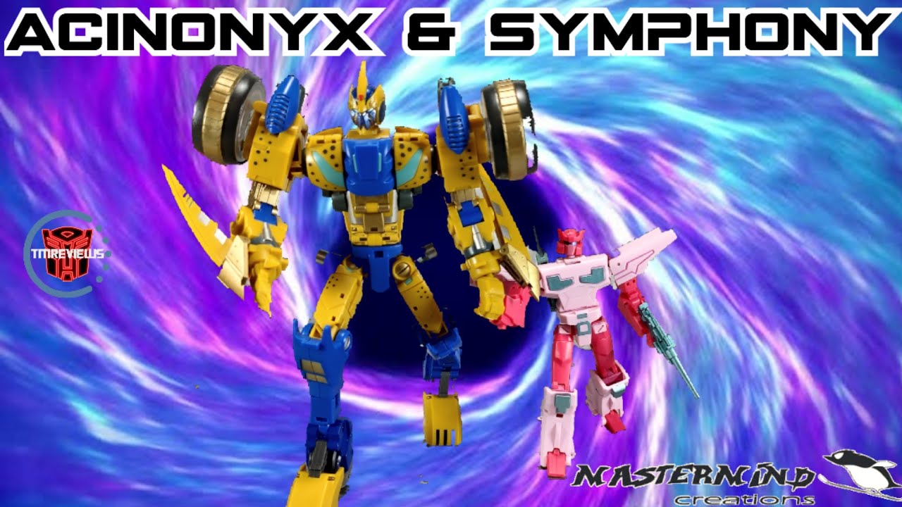 Mastermind Creations R52 Acinonyx & Symphony (AKA Transtech Cheetor & Rosanna)