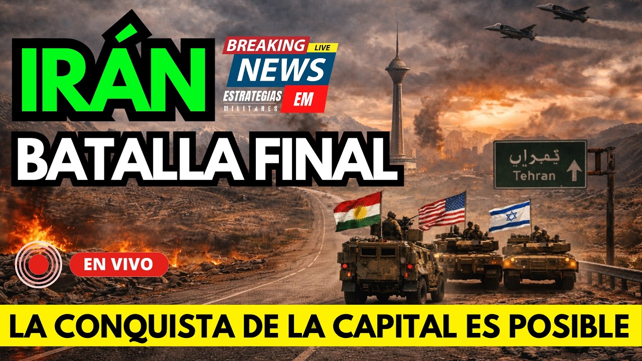 🚨 NOTICIAS IRÁN COMIENZA GRAN BATALLA POR CONQUISTAR TEHERÁN ¿COMO SERÁ?