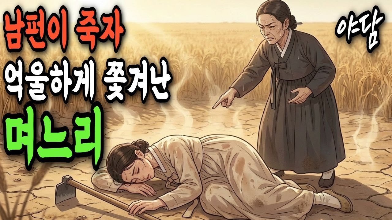 다섯 해를 종처럼 부려놓고 내쫓은 시어머니, 십 년 뒤 며느리 앞에서 빌었다