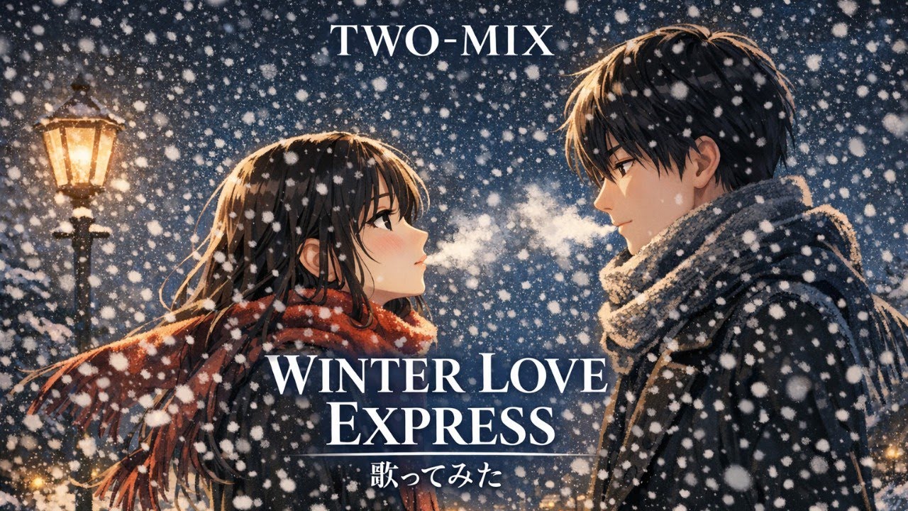 【歌ってみた】TWO-MIX「WINTER LOVE EXPRESS」 - アルバム「DREAM TACTIX」より-【冬うた / 平成懐メロ / うたスキ動画】