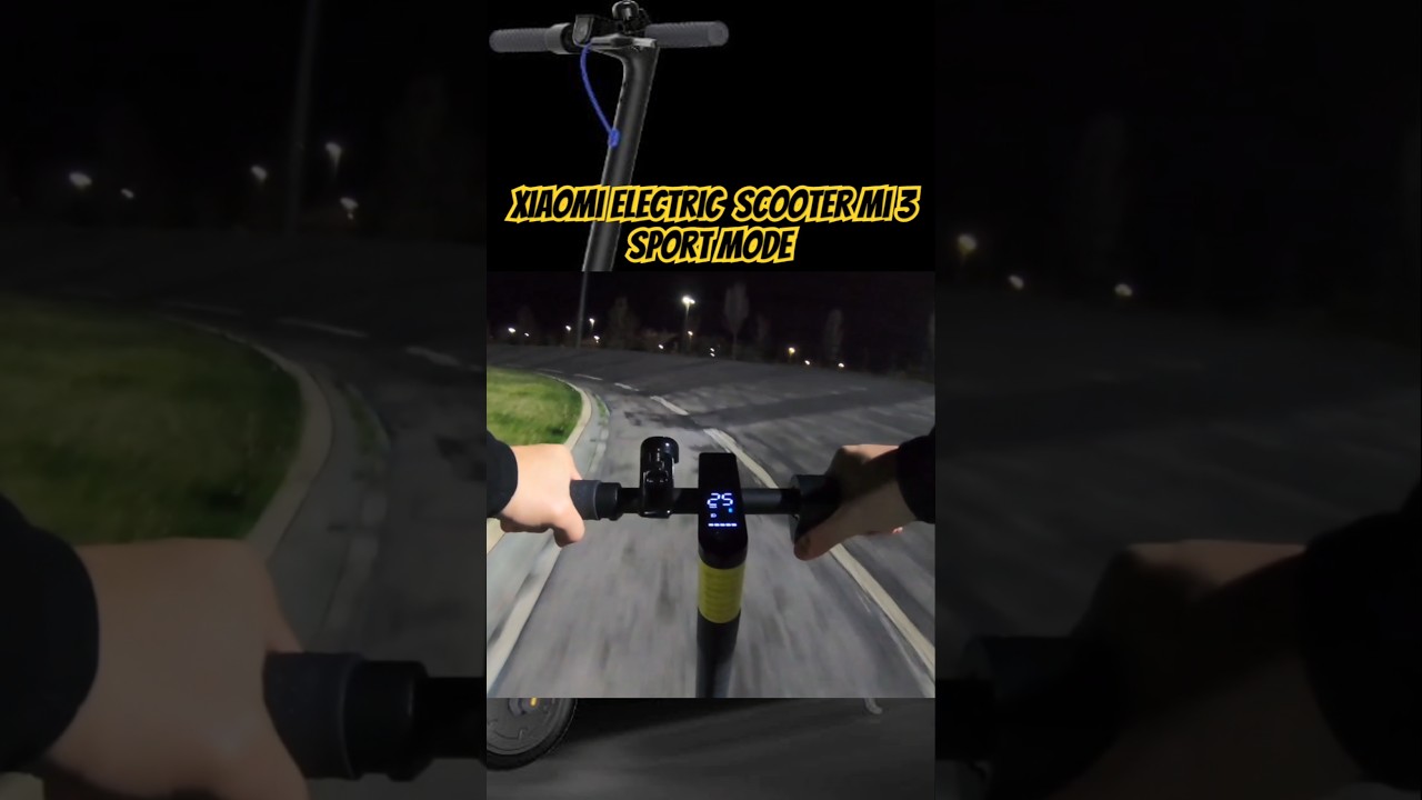 Xiaomi Mi 3 Electric Scooter Top Speed 🛴 #shorts #electricscooter #xiaomi #topspeed #shortsfeed