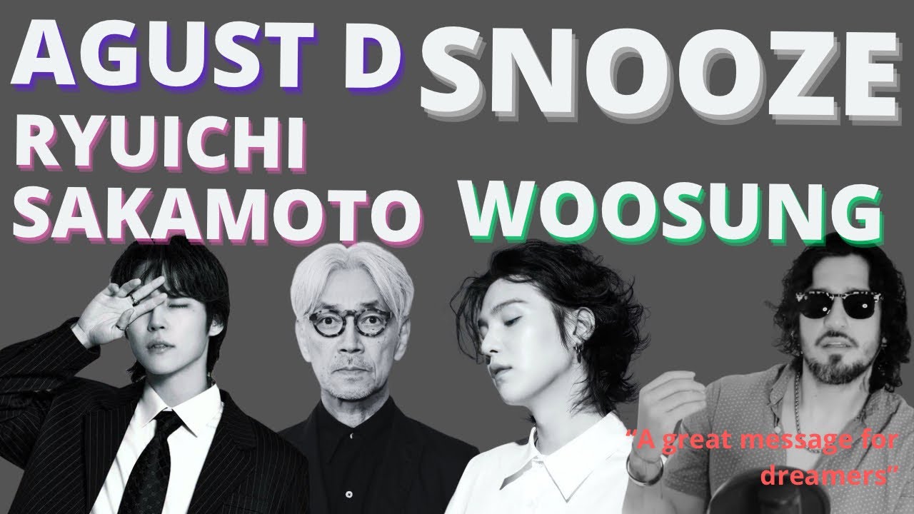 Producer/Musician reacts to BTS (방탄소년단) Agust D Ft. RyuichiSakamoto & WOOSUNG 'Snooze' MV #agustd