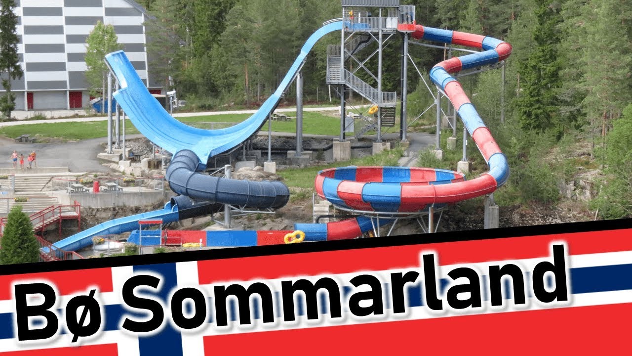 Bø Sommarland - all water slides / alle Rutschen / vannrutsjebaner | Amazing Water Park in Norway