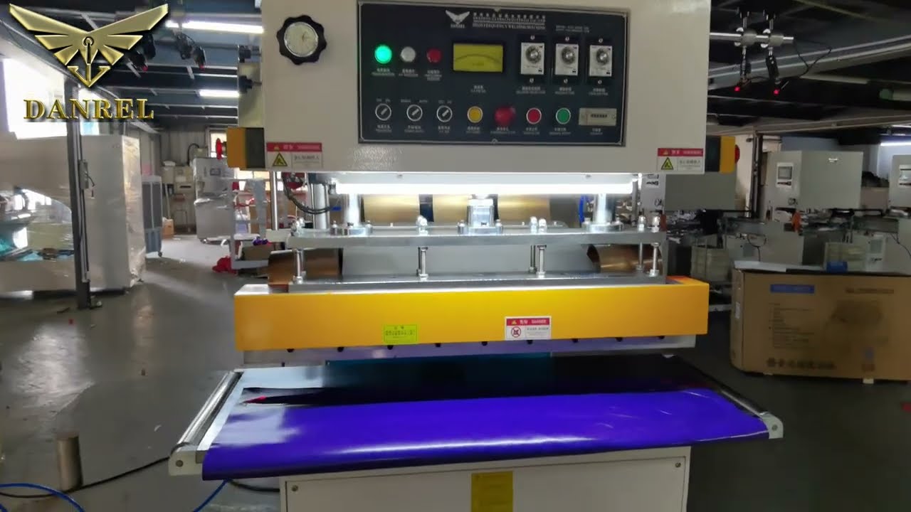 DANREL Radio Frequency Plastic Welder For PVC Tarpaulin Canvas