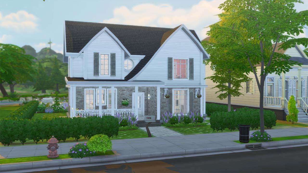 Lavender Brook | Speed Build | The Sims 4 CC